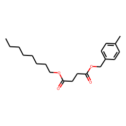 Succinic acid, 4-methylbenzyl octyl ester