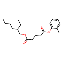 Glutaric acid, 2-ethylhexyl 2-methylphenyl ester
