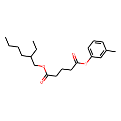 Glutaric acid, 2-ethylhexyl 3-methylphenyl ester