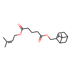 Glutaric acid, myrtenyl 3-methylbut-2-en-1-yl ester