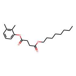 Succinic acid, 2,3-dimethylphenyl octyl ester