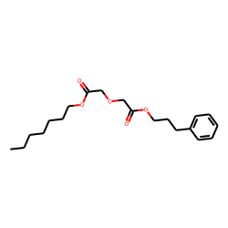 Diglycolic acid, heptyl 3-phenylpropyl ester