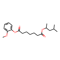 Pimelic acid, 4-methyl-2-pentyl 2-methoxyphenyl ester