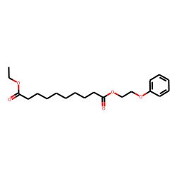 Sebacic acid, ethyl 2-phenoxyethyl ester