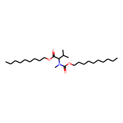 DL-Valine, N-methyl-N-decyloxycarbonyl-, nonyl ester