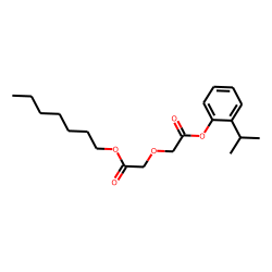 Diglycolic acid, heptyl 2-isopropylphenyl ester