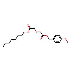 Diglycolic acid, 4-methoxybenzyl octyl ester