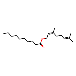 (E)-3,7-Dimethylocta-2,6-dien-1-yl decanoate