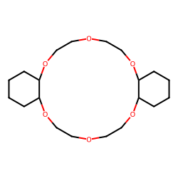 Dibenzo[b,k][1,4,7,10,13,16]hexaoxacyclooctadecin, eicosahydro-