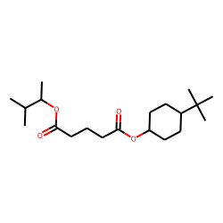 Glutaric acid, 3-methylbut-2-yl cis-4-tert-butylcyclohexyl ester