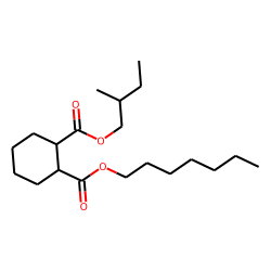 1,2-Cyclohexanedicarboxylic acid, heptyl 2-methylbutyl ester