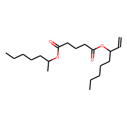 Glutaric acid, oct-1-en-3-yl hept-2-yl ester
