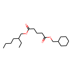 Glutaric acid, cyclohexylmethyl 2-ethylhexyl ester