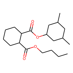 1,2-Cyclohexanedicarboxylic acid, butyl 3,5-dimethylcyclohexyl ester