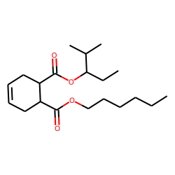 cis-Cyclohex-4-en-1,2-dicarboxylic acid, hexyl 2-methylpent-3-yl ester