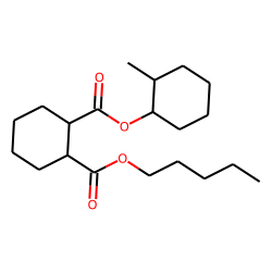 1,2-Cyclohexanedicarboxylic acid, 2-methylcyclohexyl pentyl ester