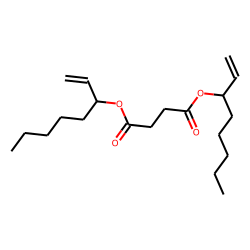 Succinic acid, di(oct-1-en-3-yl) ester