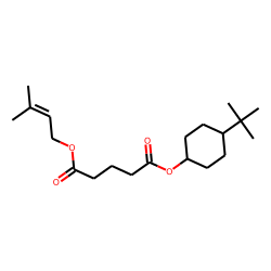Glutaric acid, 3-methylbut-2-en cis-4-tert-butylcyclohexyl ester