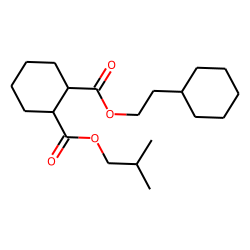 1,2-Cyclohexanedicarboxylic acid, 2-cyclohexylethyl isobutyl ester