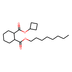 1,2-Cyclohexanedicarboxylic acid, cyclobutyl octyl ester
