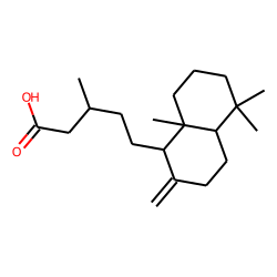 (S)-3-Methyl-5-((1R,4aR,8aR)-5,5,8a-trimethyl-2-methylenedecahydronaphthalen-1-yl)pentanoic acid