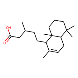 1-Naphthalenepentanoic acid, 1,4,4a,5,6,7,8,8a-octahydro-«beta»,2,5,5,8a-pentamethyl-