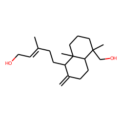 1-Naphthalenemethanol, decahydro-5-(5-hydroxy-3-methyl-3-pentenyl)-1,4a-dimethyl-6-methylene-, [1S-[1«alpha»,4a«alpha»,5«alpha»(E),8a«beta»]]-