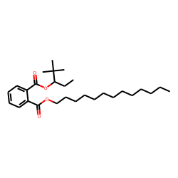 Phthalic acid, 2,2-dimethylpent-3-yl tridecyl ester