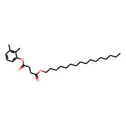 Succinic acid, 2,3-dimethylphenyl hexadecyl ester