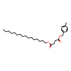Succinic acid, hexadecyl 4-methylbenzyl ester