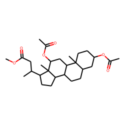 24-Norcholan-23-oic acid, 3,12-bis(acetyloxy)-, methyl ester, (3«alpha»,5«beta»,12«alpha»)-