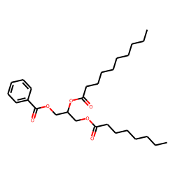 2-(Decanoyloxy)-3-(octanoyloxy)propyl benzoate