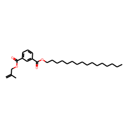 Isophthalic acid, hexadecyl 2-methylprop-2-en-1-yl ester