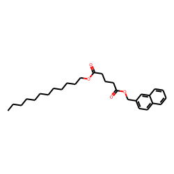 Glutaric acid, naphth-2-ylmethyl dodecyl ester