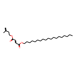 Fumaric acid, 3-methylbut-3-enyl nonadecyl ester