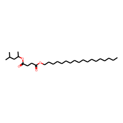 Succinic acid, 4-methylpent-2-yl octadecyl ester