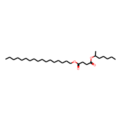 Succinic acid, heptadecyl 2-heptyl ester