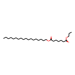 Pimelic acid, octadecyl propyl ester