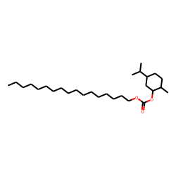 Carbonic acid, (1R)-(-)-menthyl heptadecyl ester