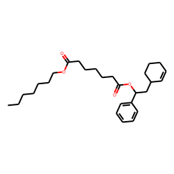 Pimelic acid, (2-(cyclohexenyl-3)-1-phenyl)ethyl heptyl ester