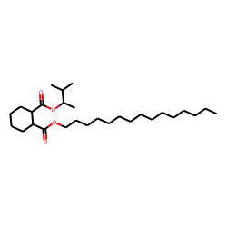 1,2-Cyclohexanedicarboxylic acid, 3-methylbut-2-yl pentadecyl ester