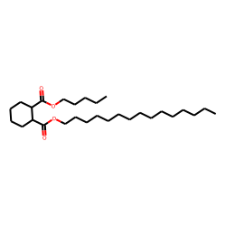 1,2-Cyclohexanedicarboxylic acid, pentadecyl pentyl ester