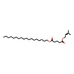 Glutaric acid, 3-methylbut-2-en-1-yl octadecyl ester