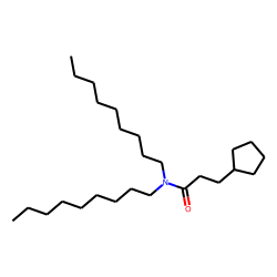 Propanamide, N,N-dinonyl-3-cyclopentyl-