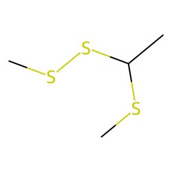 Methyl 1-(methylthio)ethyl disulphide