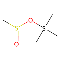 Methanesulfinic acid, trimethylsilyl ester