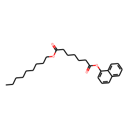 Pimelic acid, 1-naphthyl nonyl ester