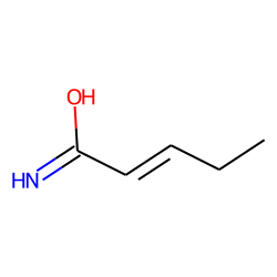 cis 2-pentenoic acid amide
