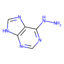9H-purine, 6-hydrazino-