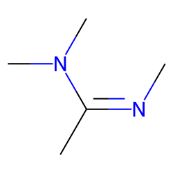 (CH3)2N-C(CH3)=NCH3
